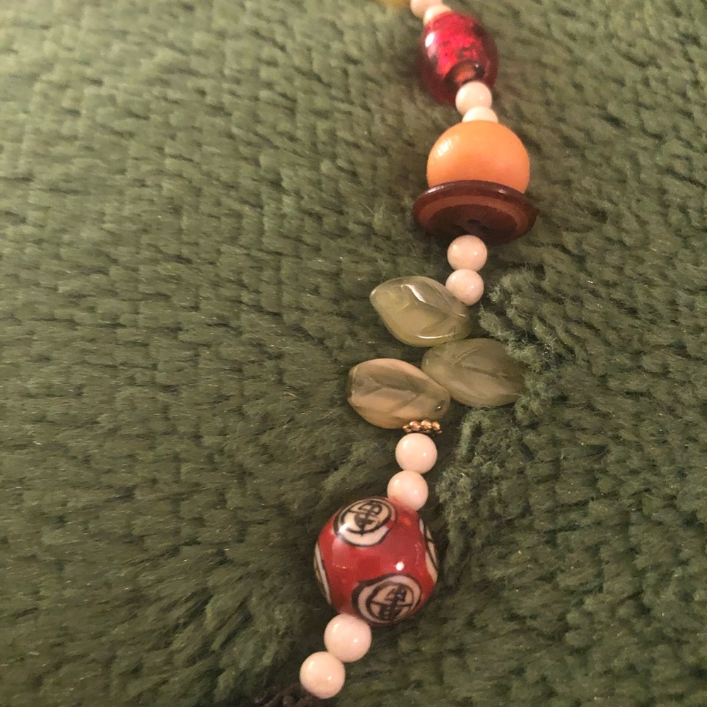 Vintage beaded necklace - Picture 3 of 4